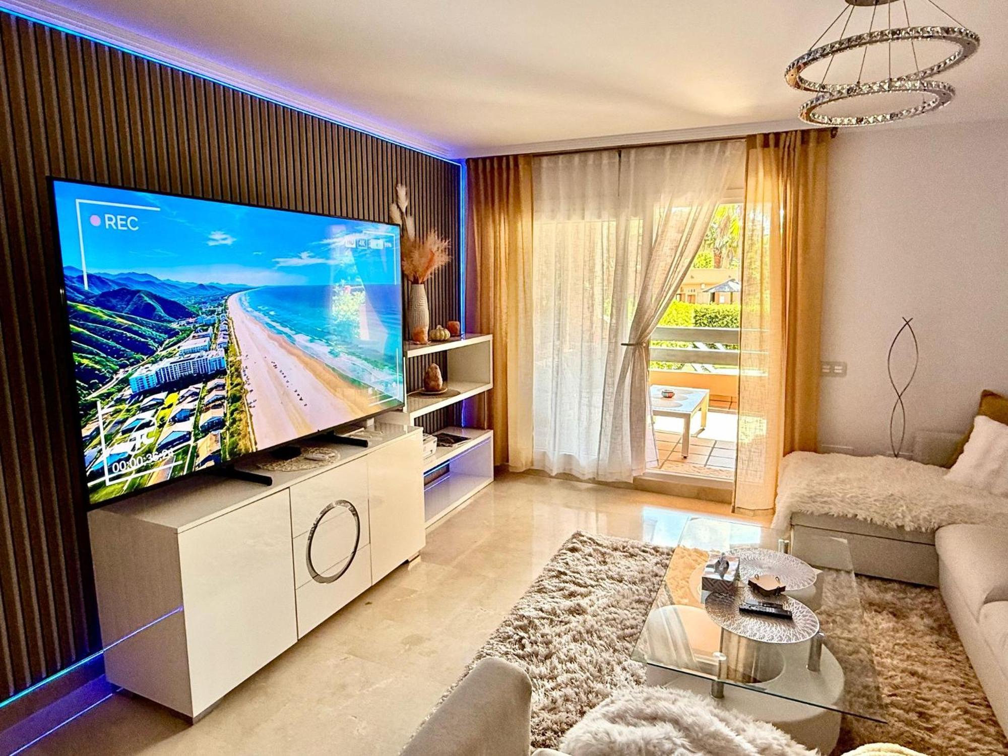 Casares Beach Golf Apartment With Private Garden Direct Pool Access 외부 사진
